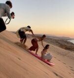 Sandboarding in Agadir