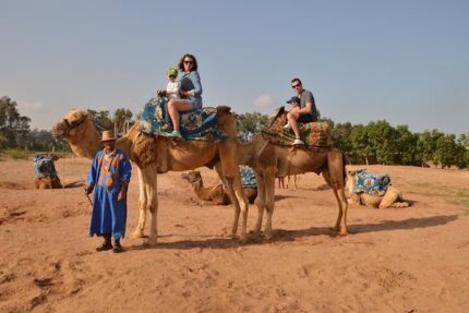 Camel ride in Agadir